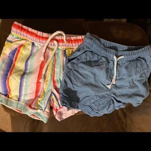 Wonder Nation cuffed shorts. Size 6x.